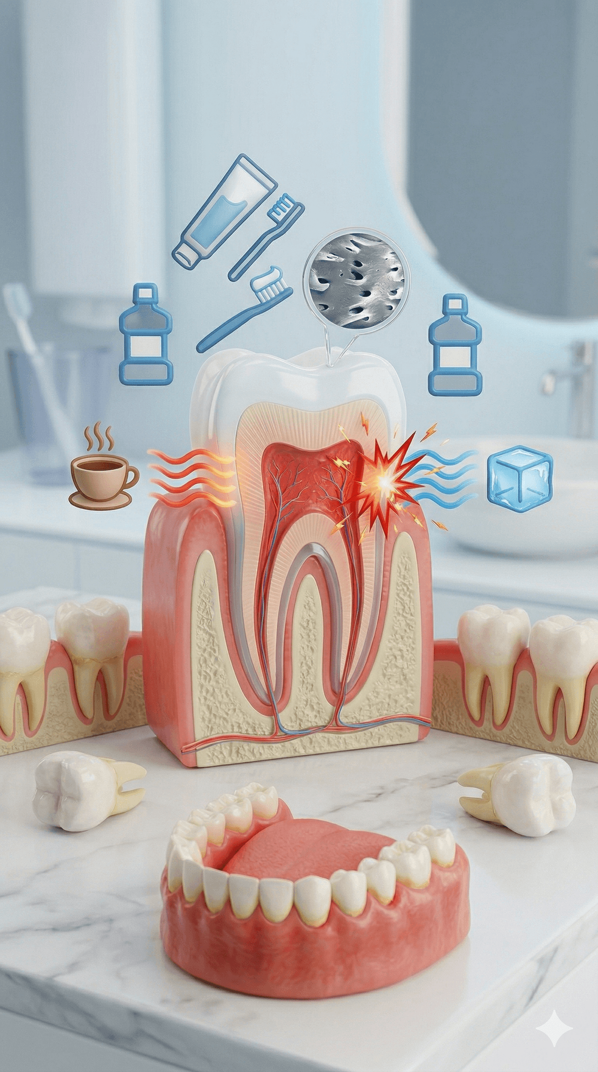 Sudden Tooth Pain with Hot or Cold Foods? Understanding Tooth Sensitivity and How to Treat It